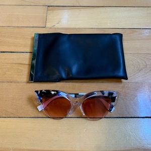 FENDI Pink Cat Eye Sunglasses